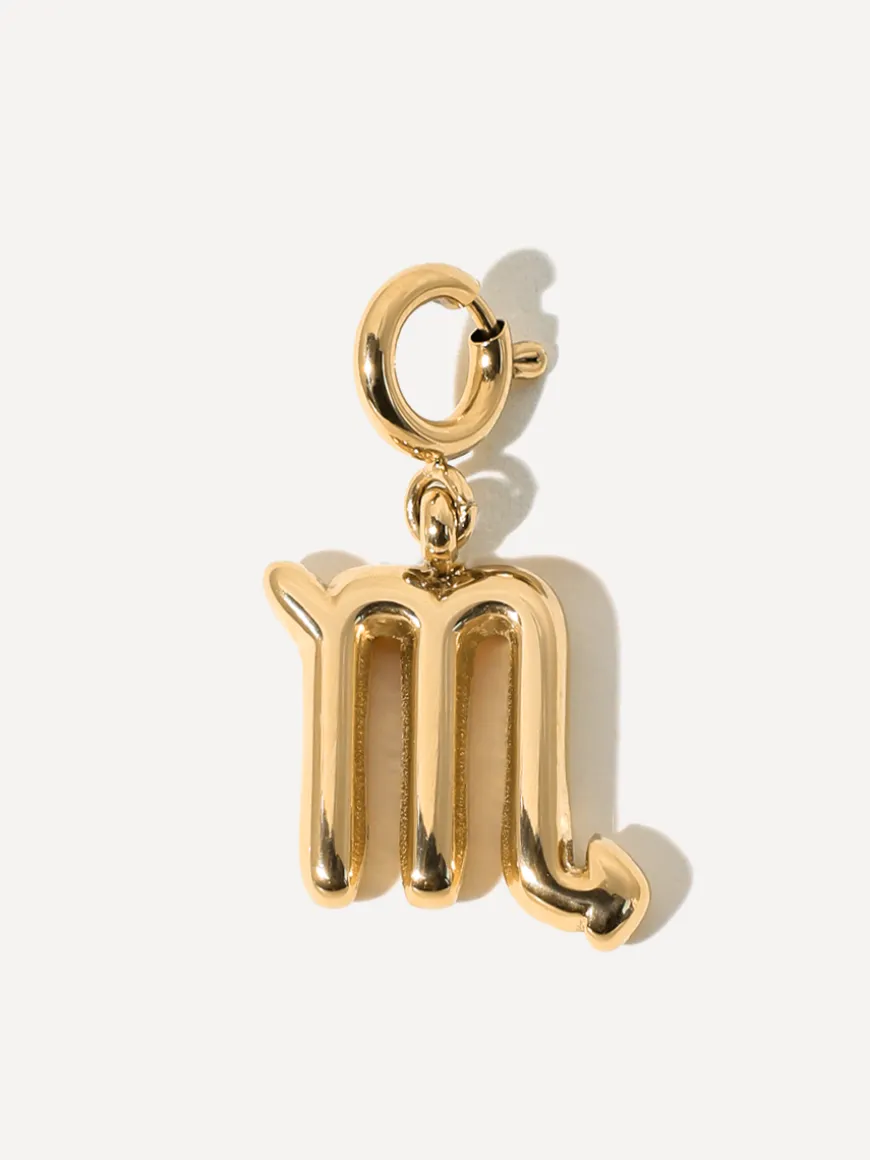 Classic Zodiac Ketten-Charm - Scorpio