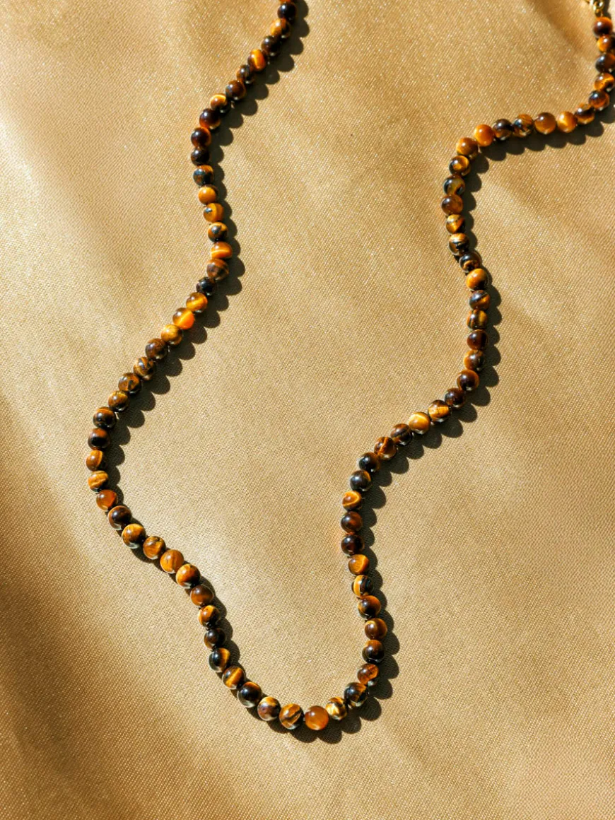 Clever Tiger's Eye Kette