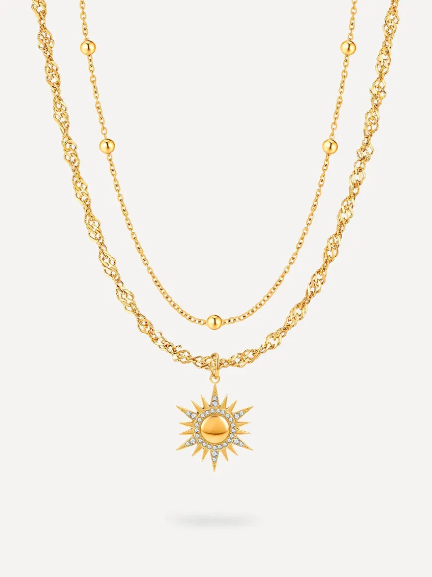 Cluster Glitter Kette