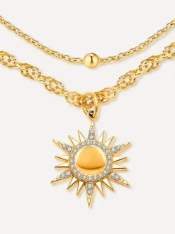 Cluster Glitter Kette