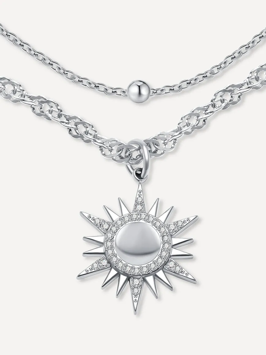 Cluster Glitter Kette