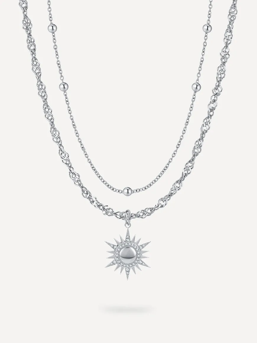 Cluster Glitter Kette