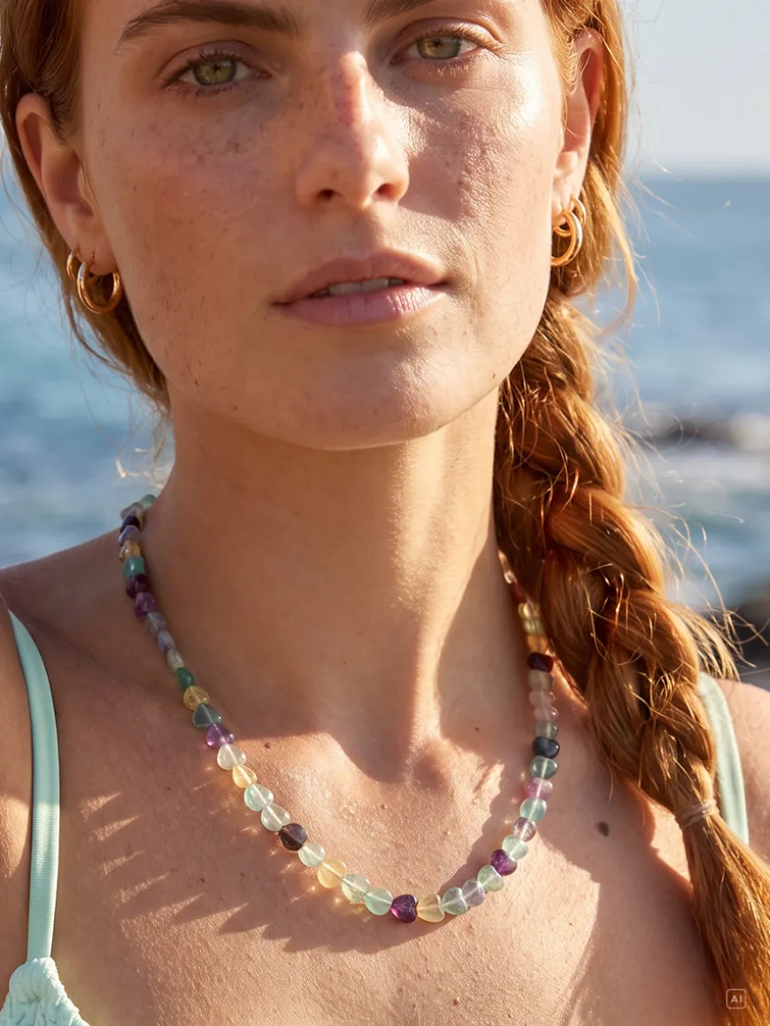 Colorful Hearts Kette