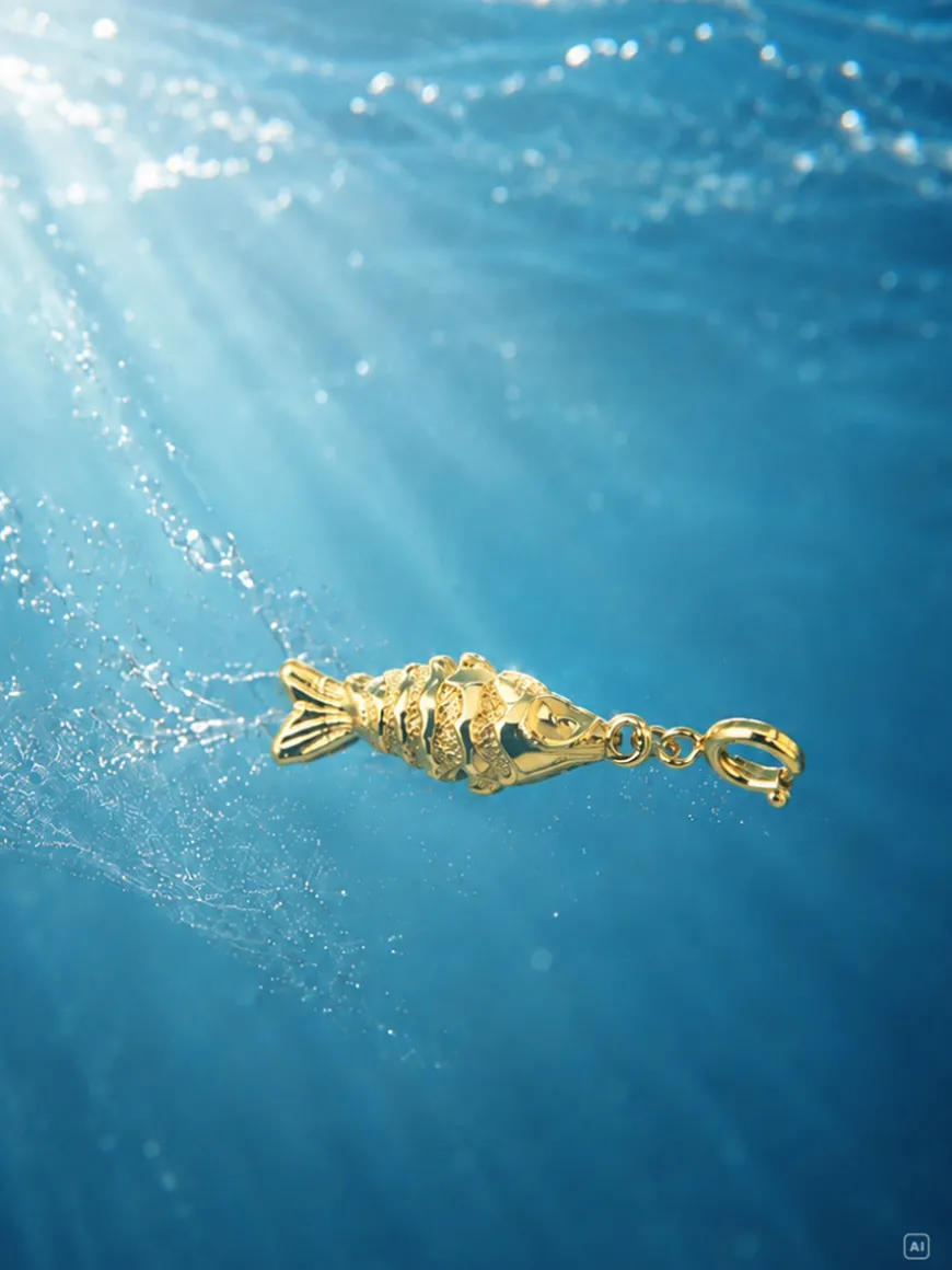 Coral Fish Ketten-Charm
