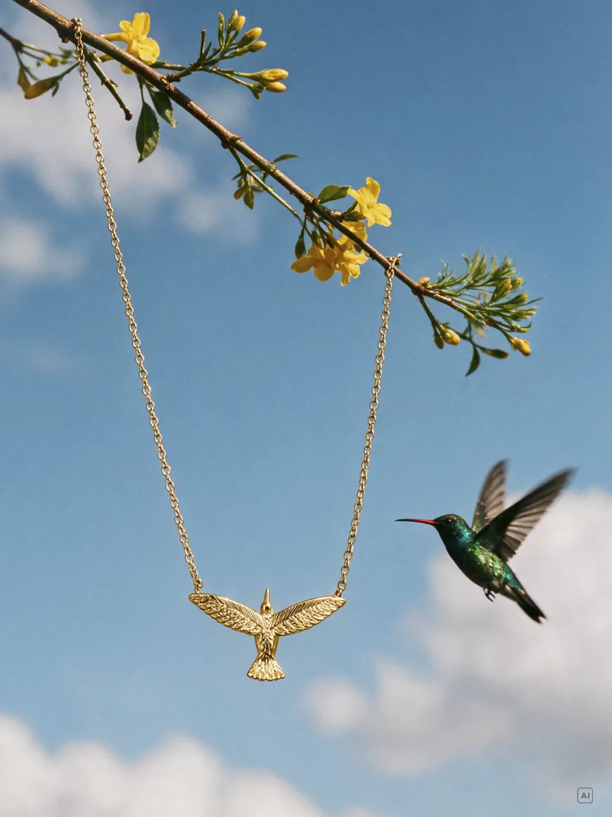 Creatura Flutter Hummingbird Kette