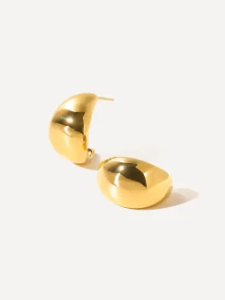 Crescent Hoop Large Ohrringe