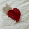 Crimson Heart Haarklammer Burgundy Red