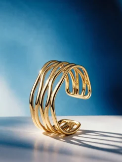 Crisscross Line Armcuff
