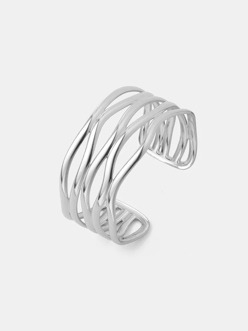 Crisscross Line Armcuff