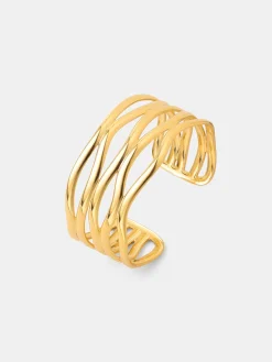 Crisscross Line Armcuff