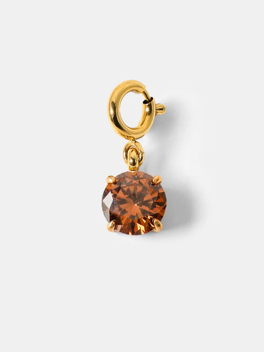 Crystal Delight Coffee Ketten-Charm