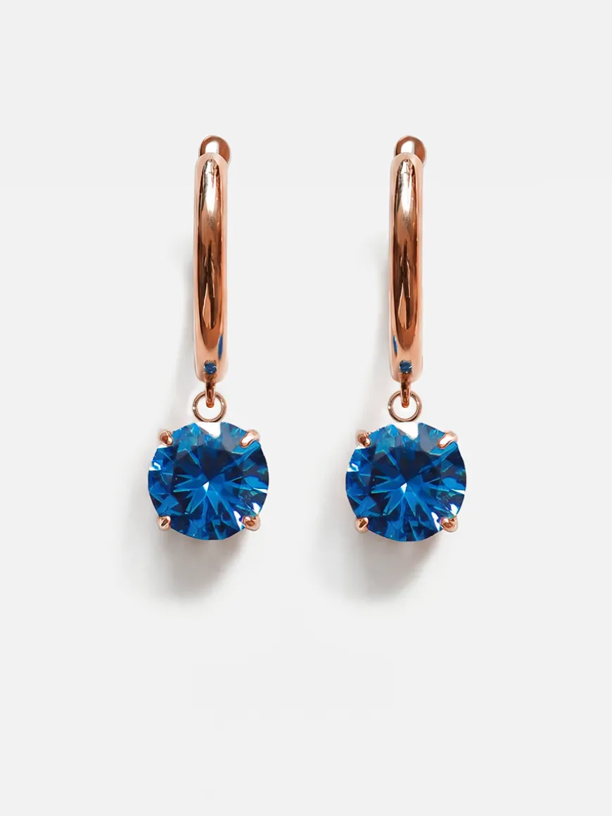 Crystal Delight Dark Blue Ohrringe