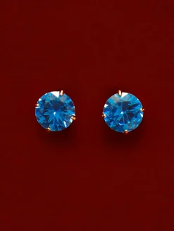 Crystal Delight Dark Blue Stub-Ohrringe