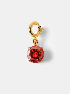 Crystal Delight Dark Red Ketten-Charm