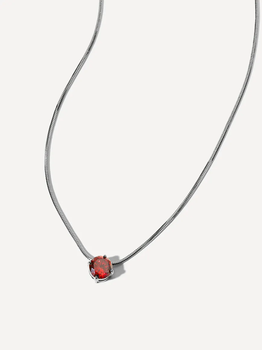 Crystal Delight Dark Red Kette