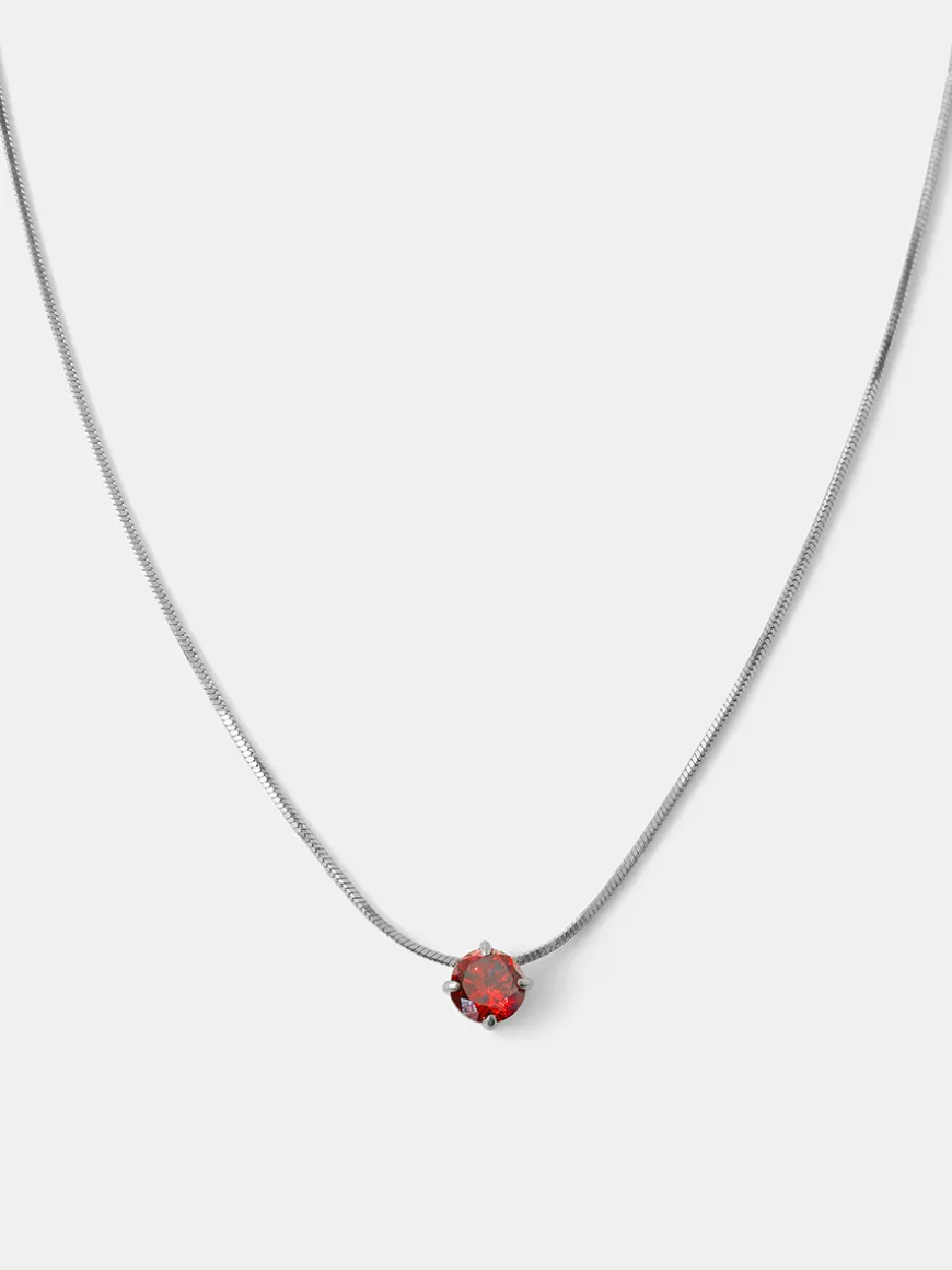 Crystal Delight Dark Red Kette
