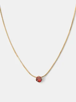 Crystal Delight Dark Red Kette