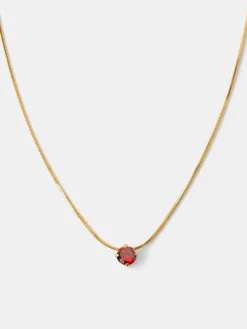 Crystal Delight Dark Red Kette