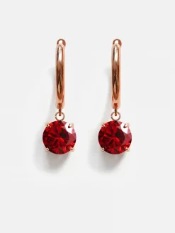Crystal Delight Dark Red Ohrringe
