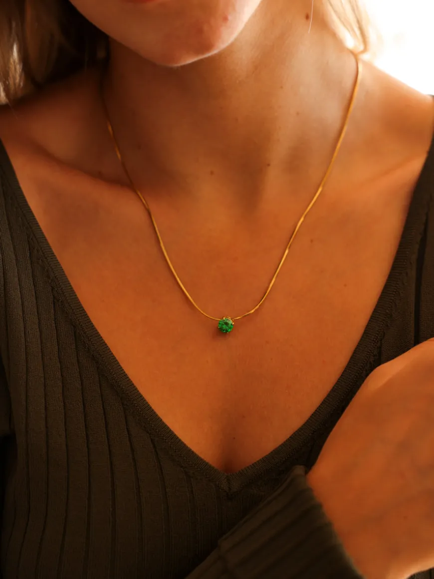 Crystal Delight Green Kette