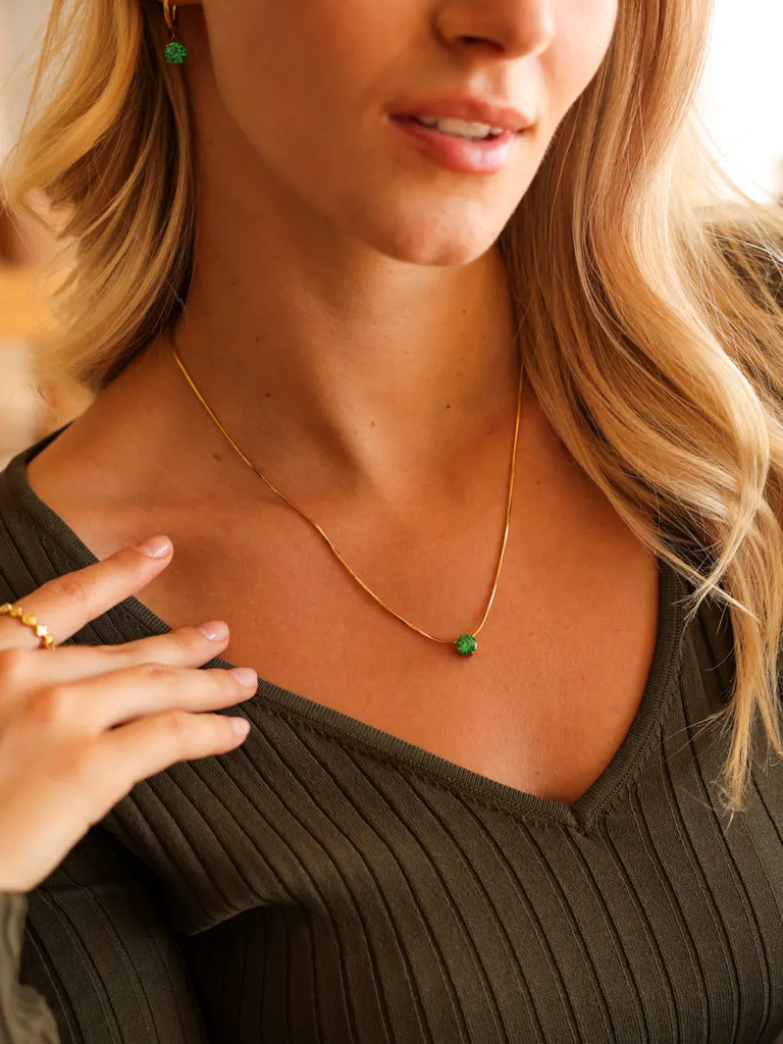 Crystal Delight Green Kette