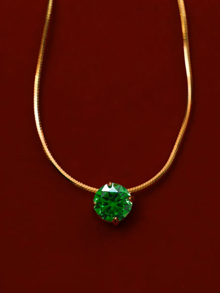 Crystal Delight Green Kette