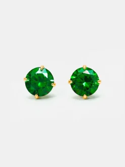 Crystal Delight Green Stub-Ohrringe