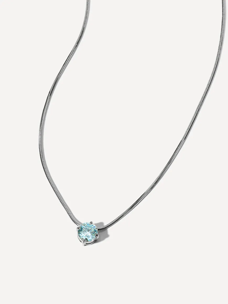 Crystal Delight Light Blue Kette