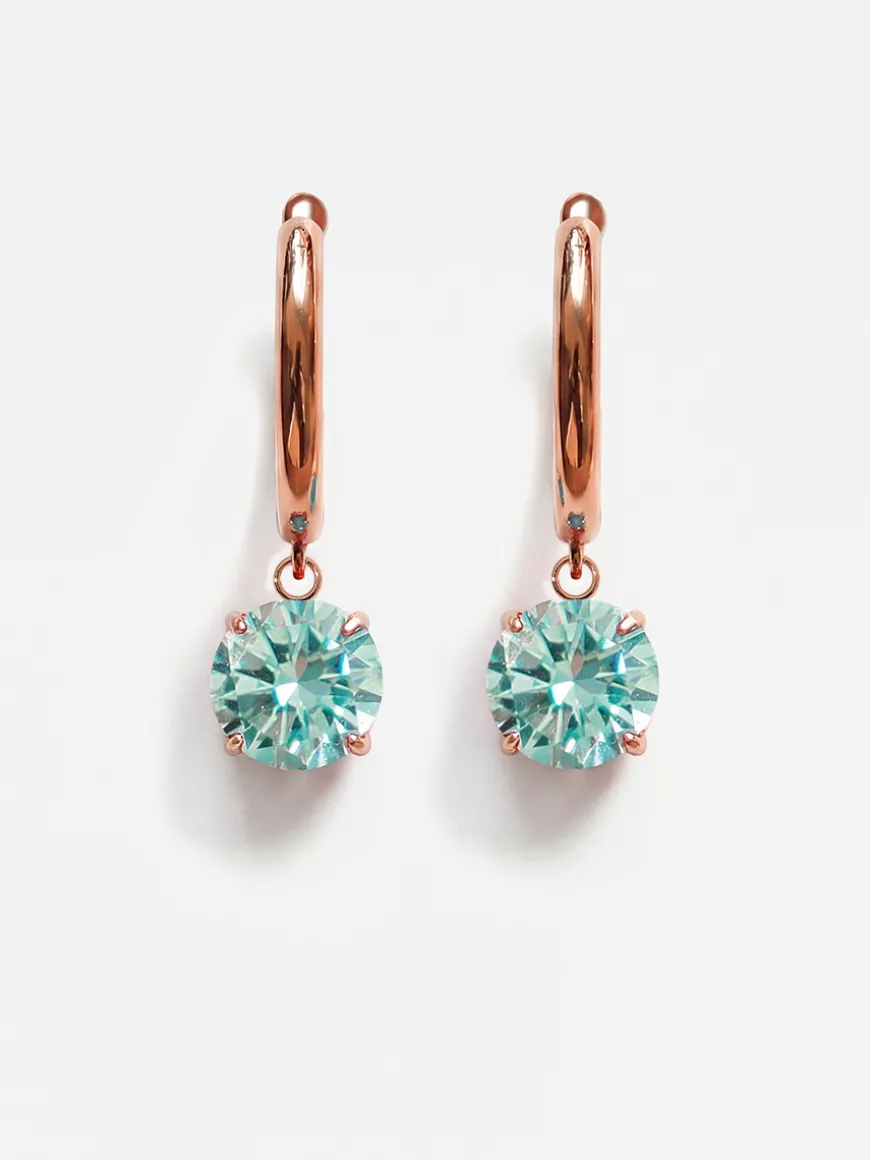 Crystal Delight Light Blue Ohrringe