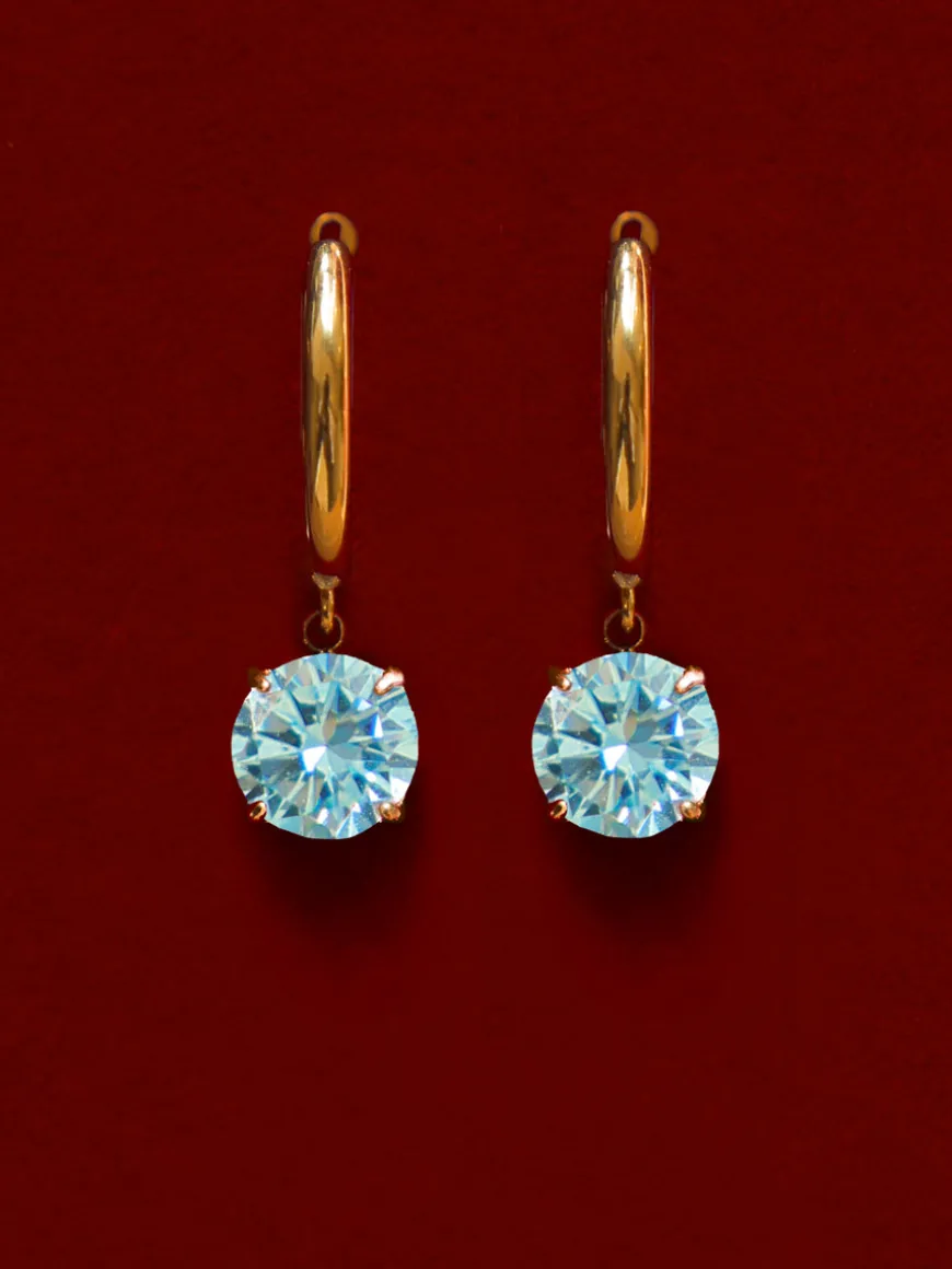 Crystal Delight Light Blue Ohrringe
