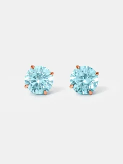 Crystal Delight Light Blue Stub-Ohrringe