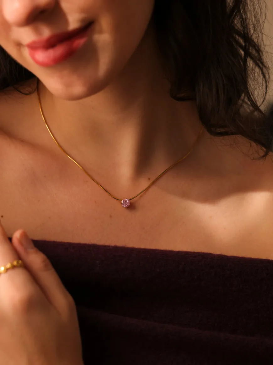 Crystal Delight Pink Kette