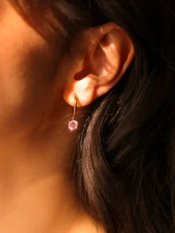 Crystal Delight Pink Ohrringe