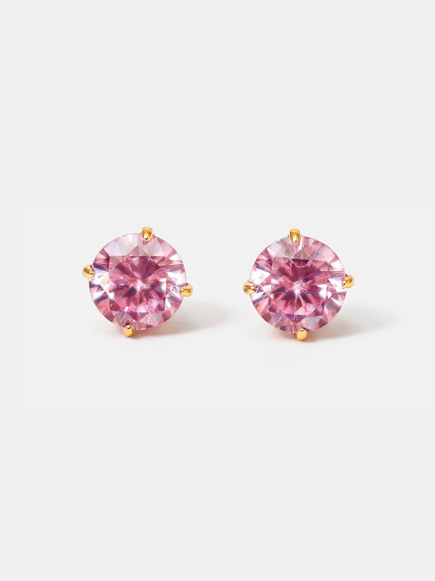 Crystal Delight Pink Stub-Ohrringe