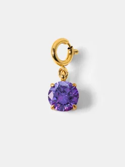 Crystal Delight Purple Ketten-Charm