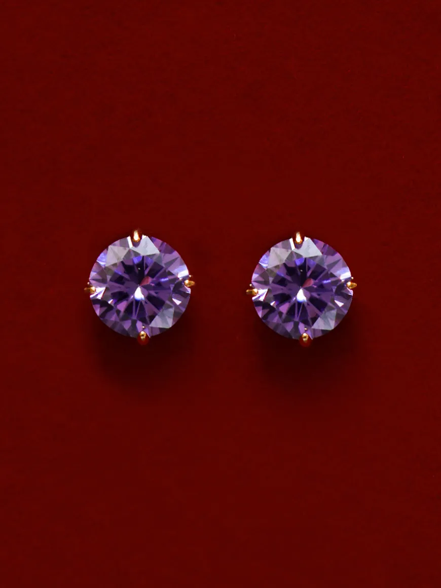 Crystal Delight Purple Stub-Ohrringe