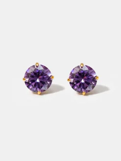 Crystal Delight Purple Stub-Ohrringe