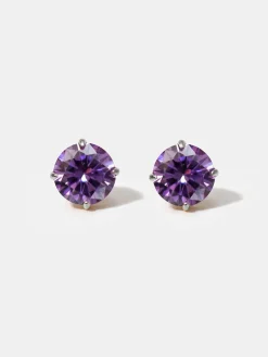 Crystal Delight Purple Stub-Ohrringe