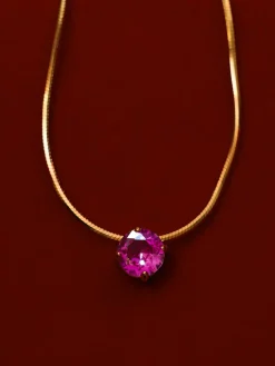 Crystal Delight Ruby Kette