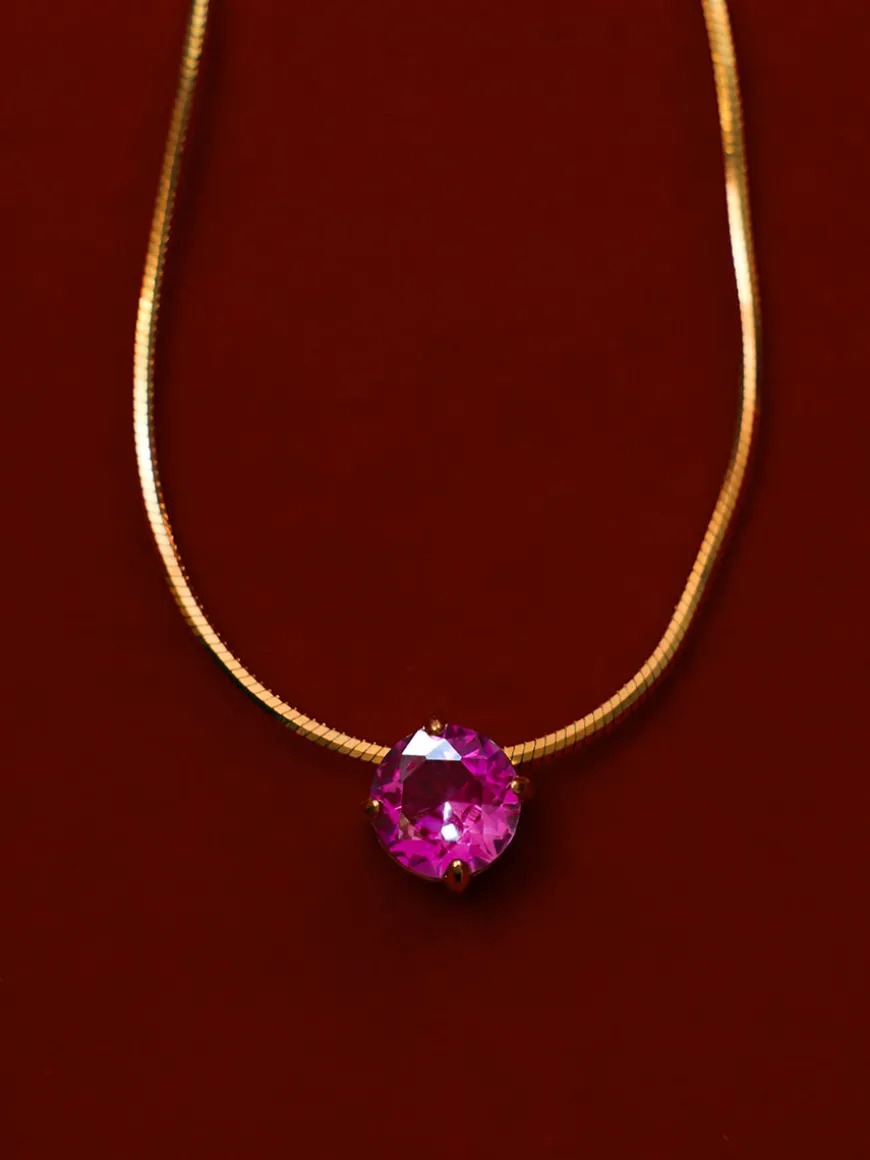 Crystal Delight Ruby Kette