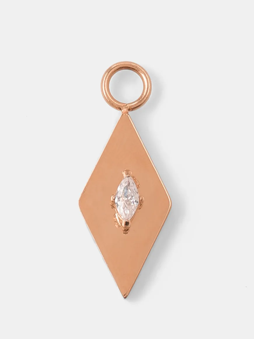Crystal Prism Ohrring-Charm