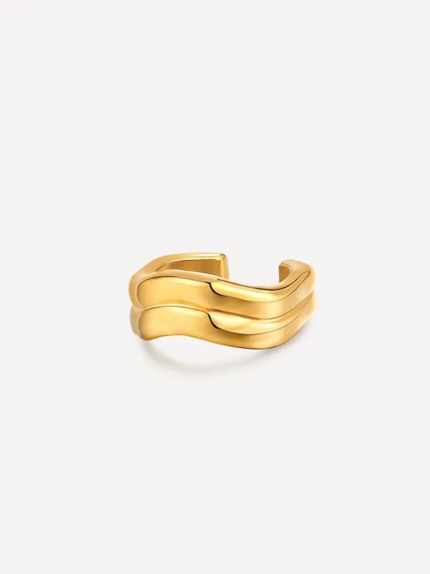 Curvy Wave Earcuff