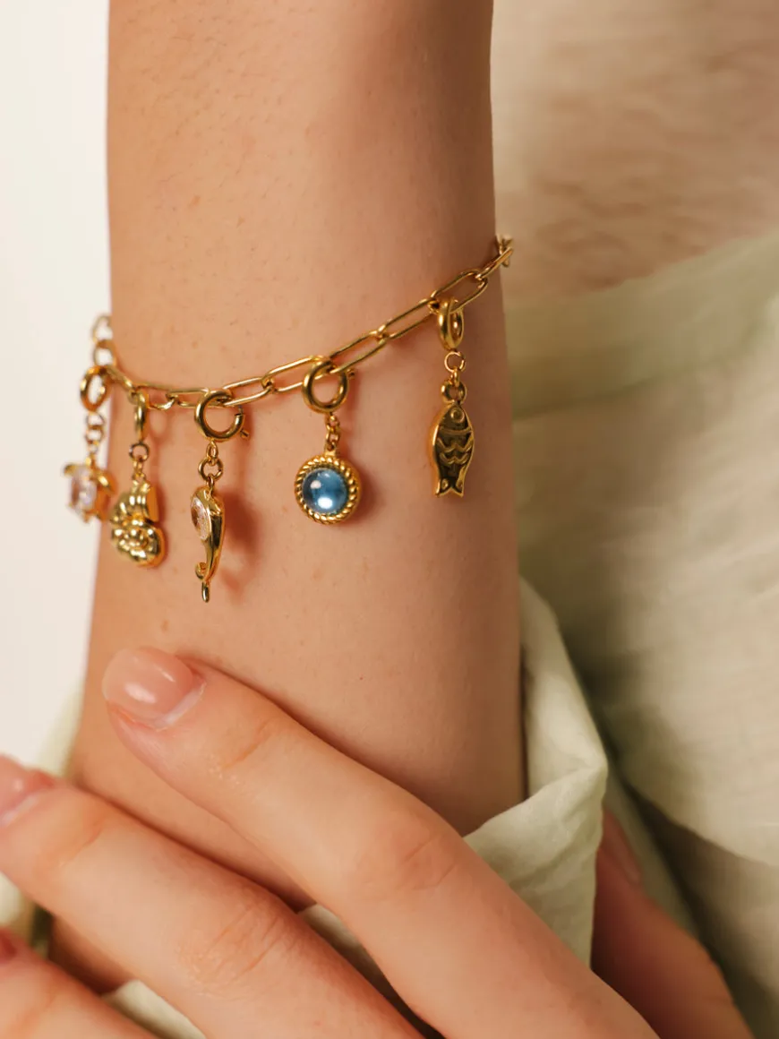 Cute Fish Ketten-Charm
