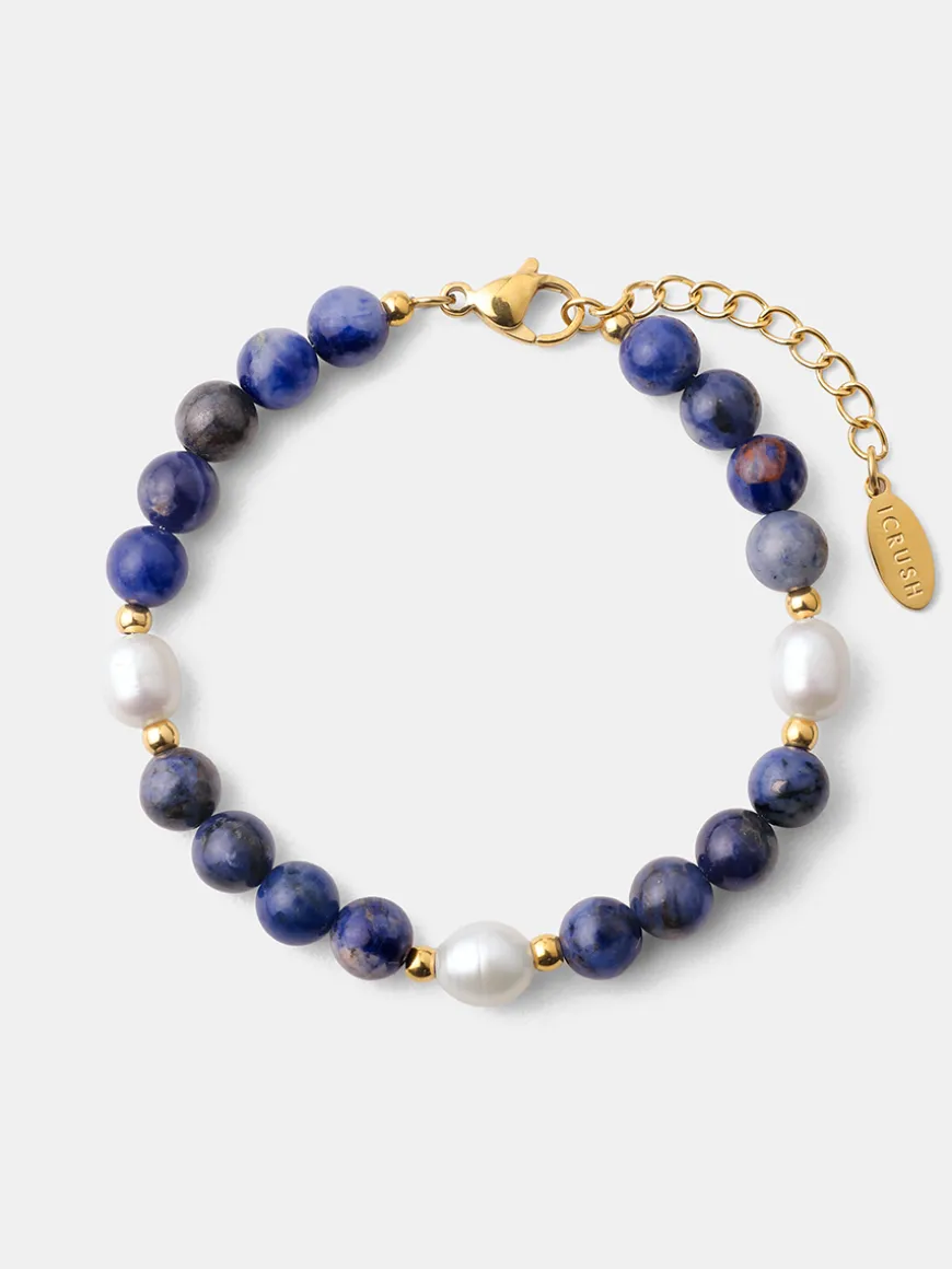 Dawn Pearl Dark Blue ARMBAND