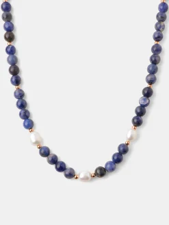 Dawn Pearl Dark Blue Kette