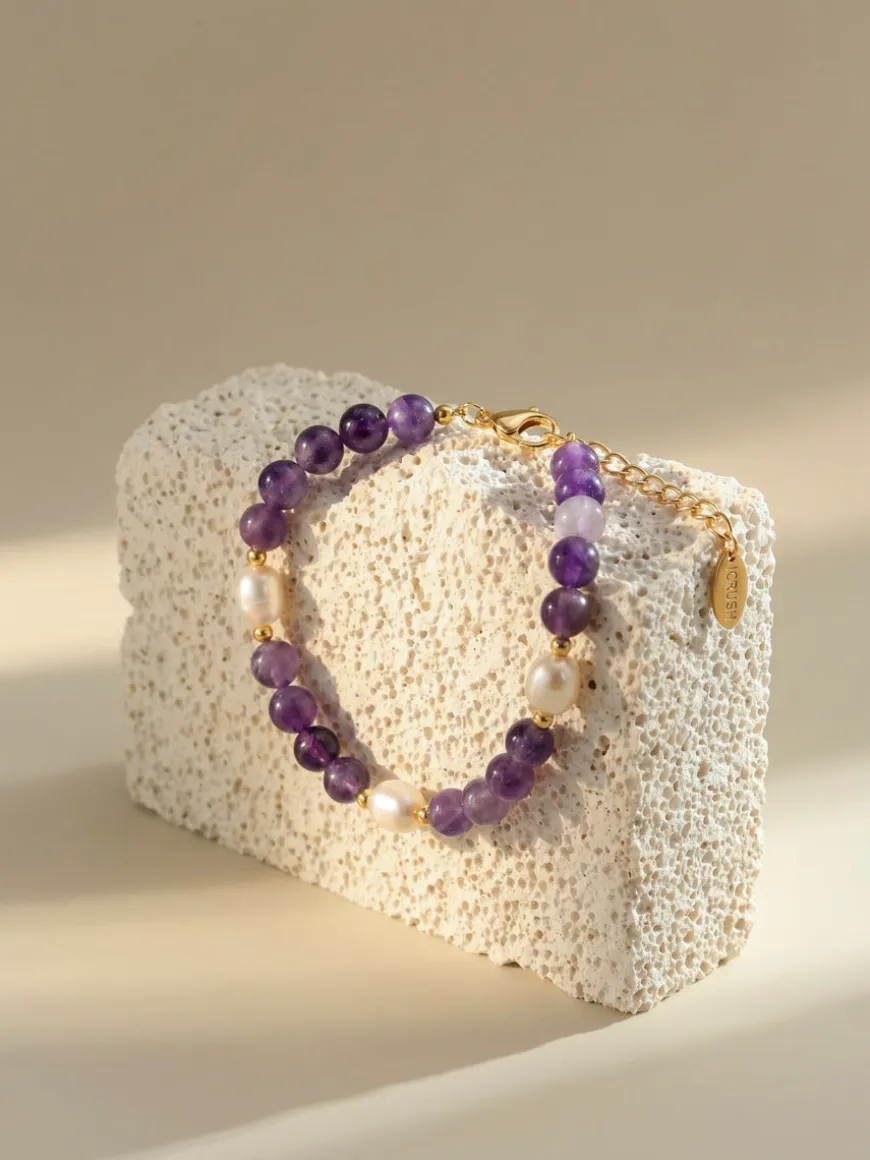 Dawn Pearl Purple ARMBAND