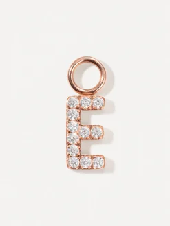 Dazzling Letter Ohrring-Charms