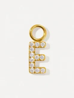 Dazzling Letter Ohrring-Charms
