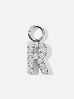 Dazzling Letter Ohrring-Charms
