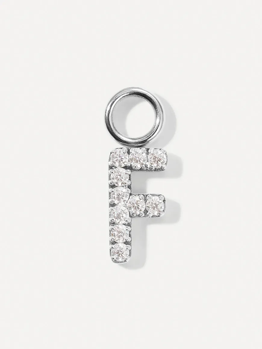 Dazzling Letter Ohrring-Charms